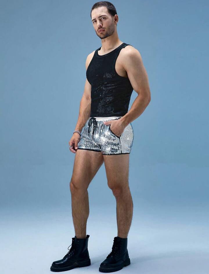 Men's Casual Slim Fit Round Neck Tank Top, Summer